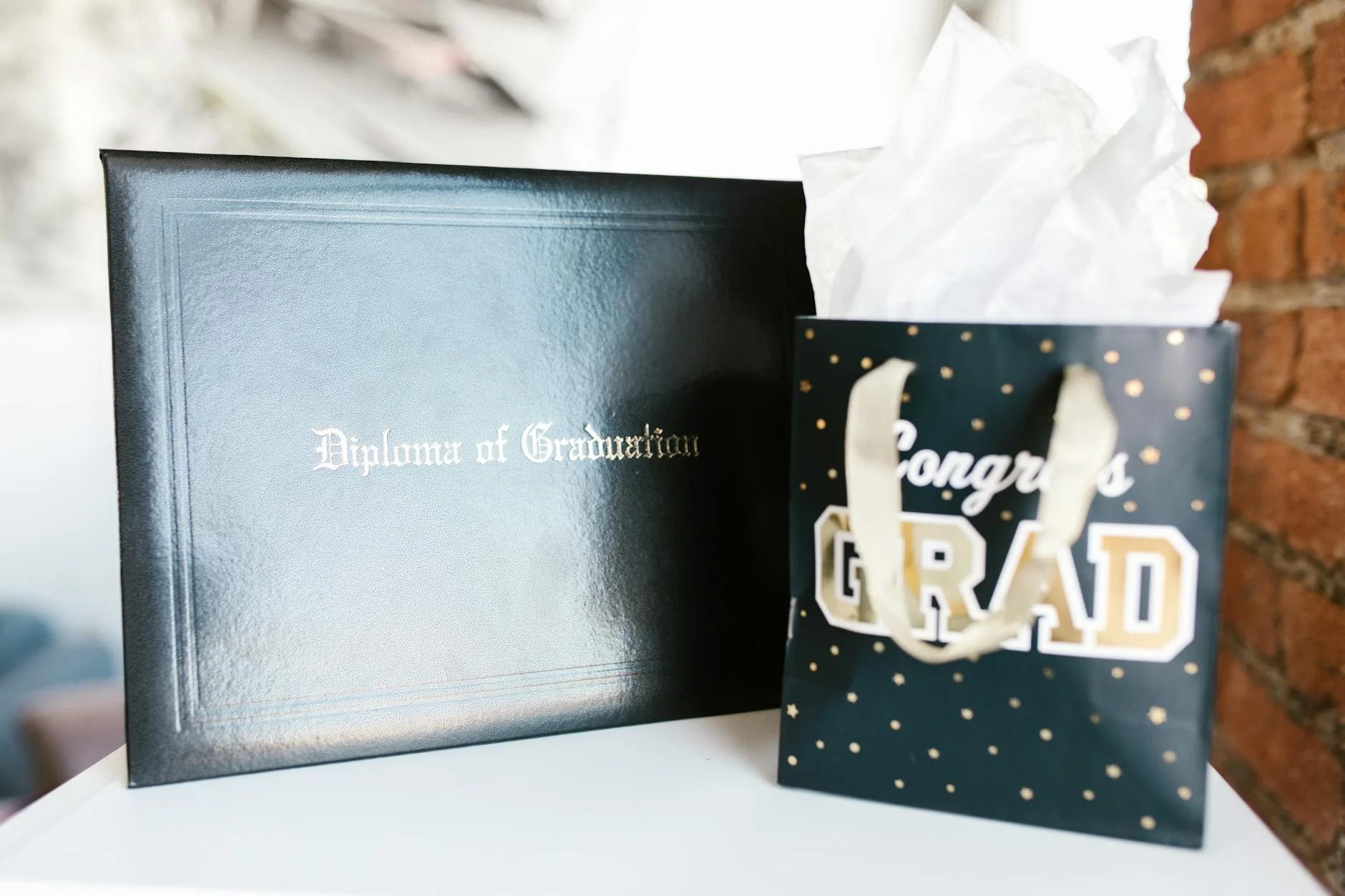 Graduate receiving industry credential certificate