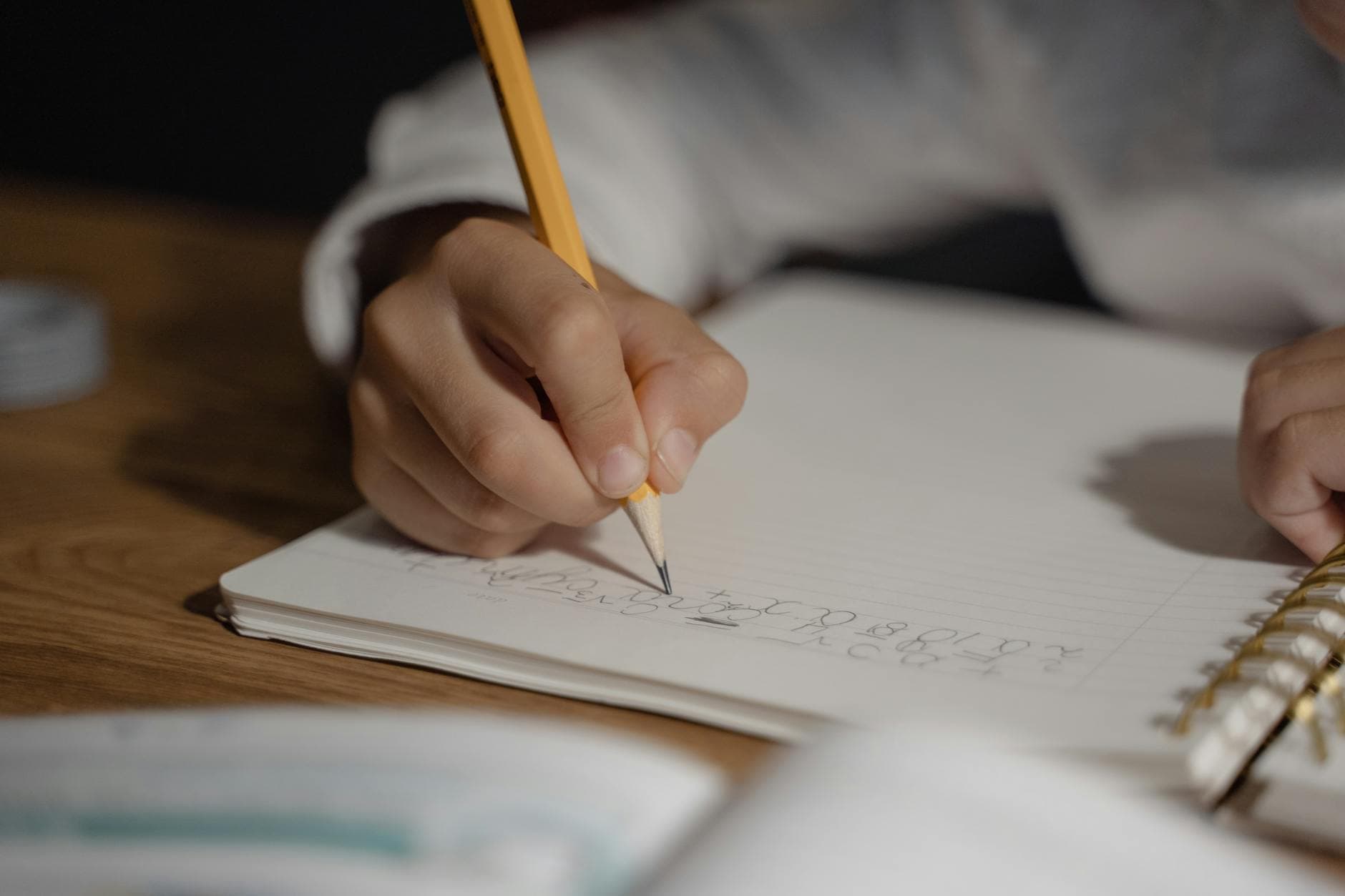 Student submitting a draft for written review
