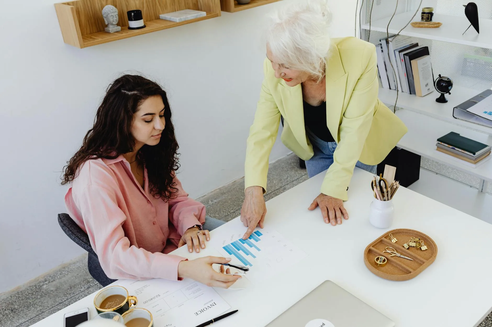 Life coach learner practicing a supportive coaching conversation