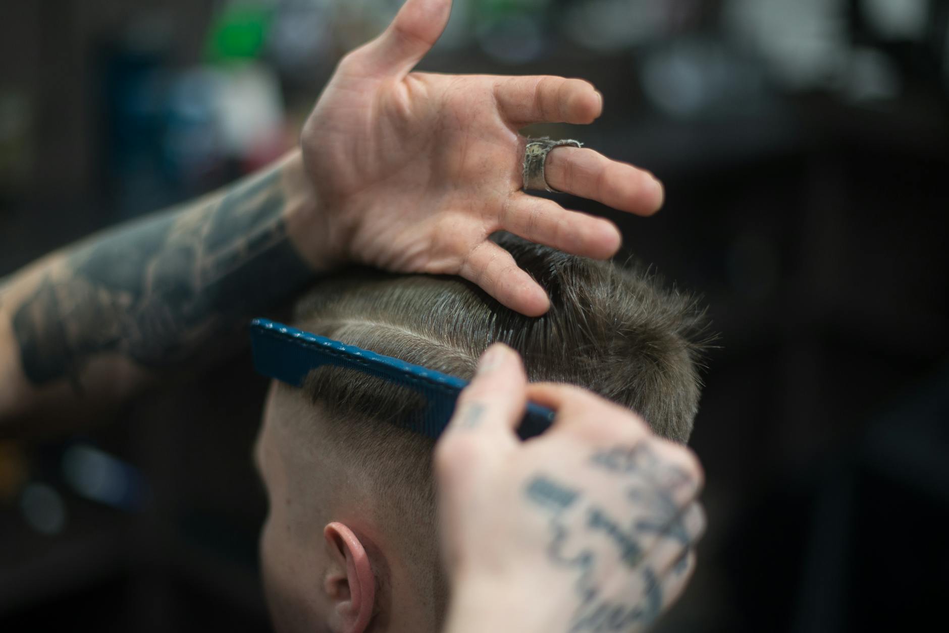 Barber apprenticeship training at a partner barbershop