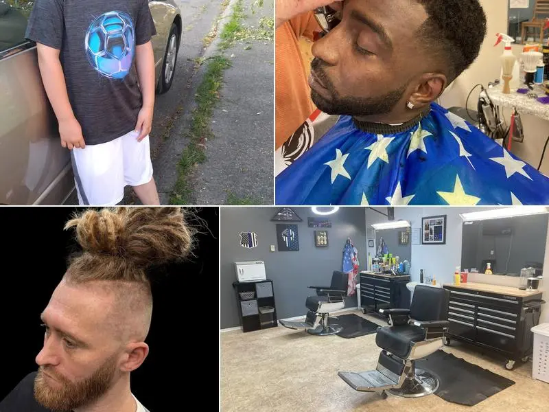 B-52's Barbershop in New Castle, Indiana