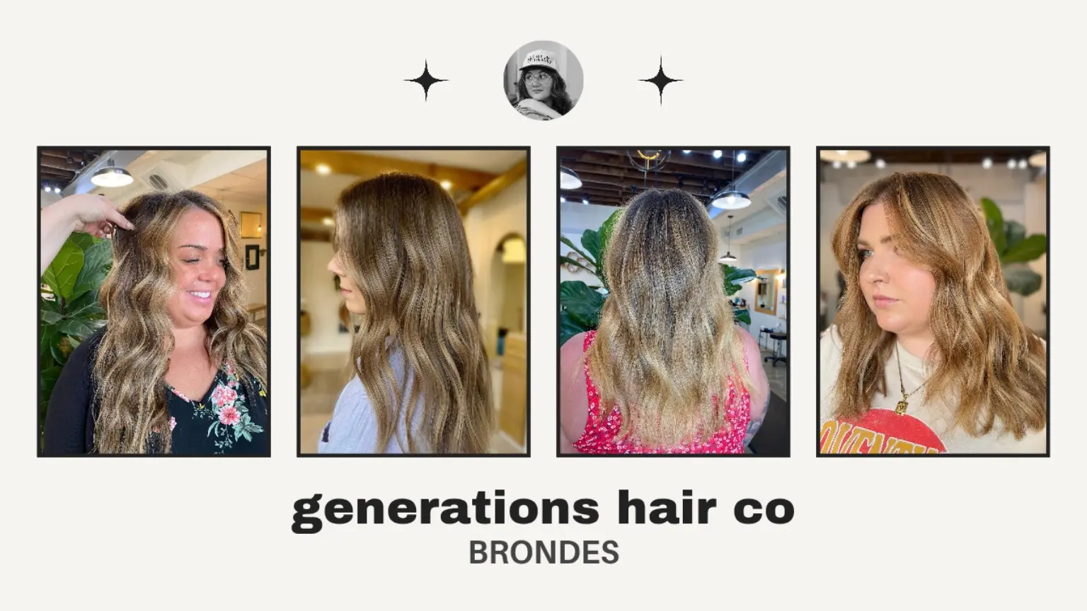 Brunette color portfolio by Generations Hair Co